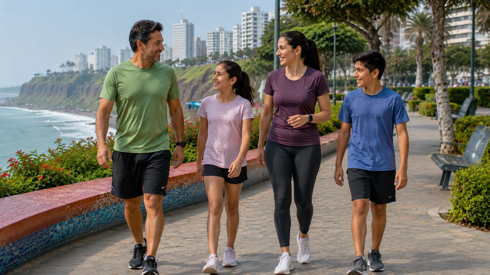 Personas conversando sobre prevención y cuidado de la salud